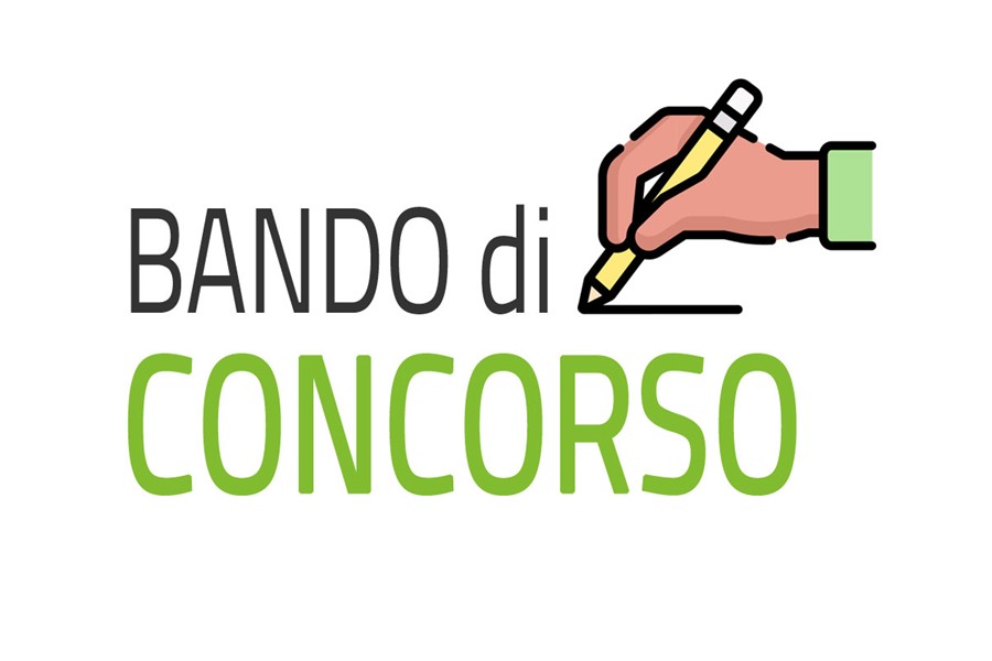 Dicitura bando di concorso con immagine